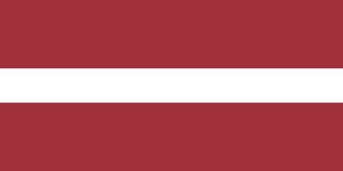 Flag of Lettland