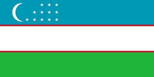 Flag of Usbekistan